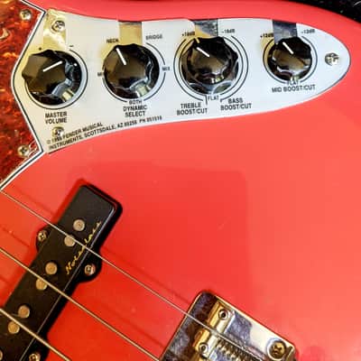 Fender Fender Deluxe Active Jazz Bass 2017 - Fiesta Red image 6
