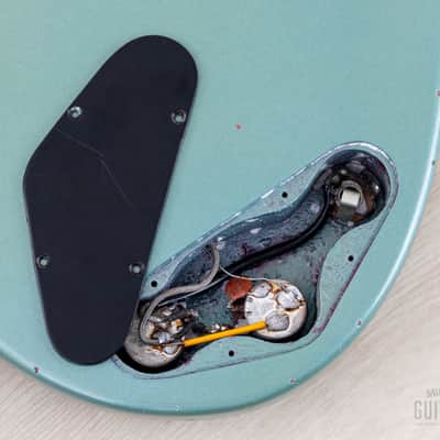 1963 Gibson Les Paul SG Junior Vintage Guitar Pelham Blue w/ Case image 15