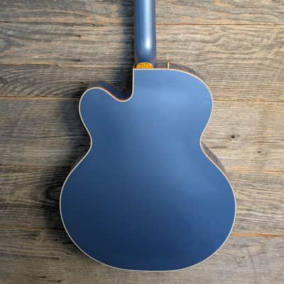 Gretsch Falcon Hollow Body w/String-Thru Bigsby - Cerulean Smoke image 6