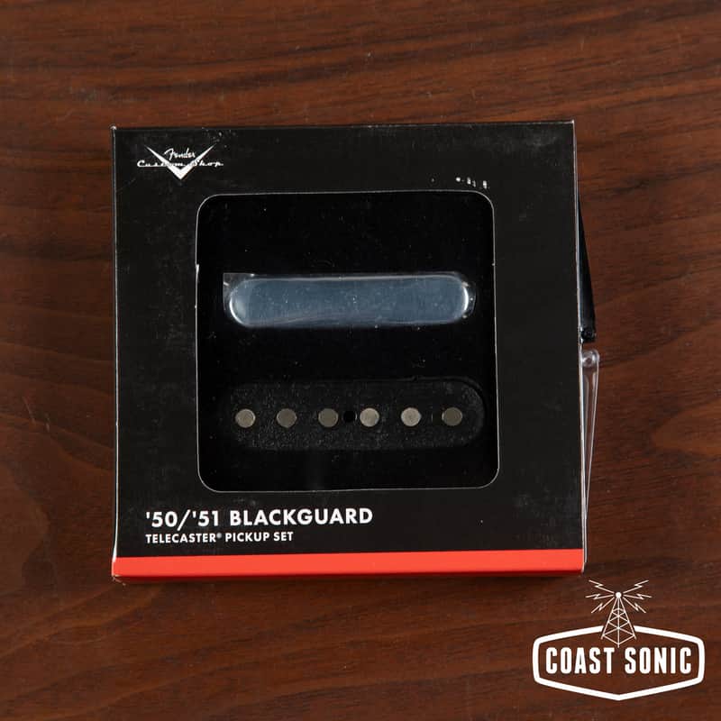 Fender Custom Shop '50/'51 Blackguard Telecaster Pickup Set image 1