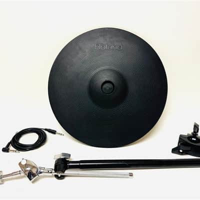 Roland CY-15R Black Ride Cymbal with Arm Clamp Cable CY15 CY-15 image 2