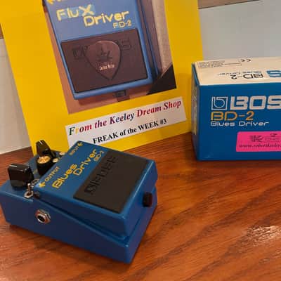 NEW PRICE!! Keeley Freak of the Week #3 “Flux Driver” – 2002 Custom BOSS BD-2 Mod – Hand Signed – EXTREMELY RARE image 14