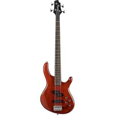 Cort Action Bass Plus TR 4-String - Trans Red; an affordable bass guitar with quality materials, components and craftsmanship image 12
