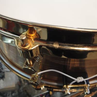 Paiste Spirit of 2002 by Jeff Ocheltree 14 x 5 Snare Drum Bronze - RARE Limited Edition image 5