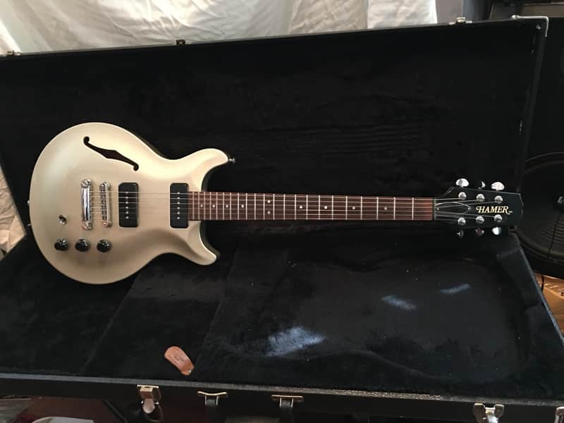 Hamer usa artist vanguard 1999 Silver Sparkle image 1