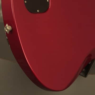 1982 Gibson Victory Artist Bass CANDY APPLE RED with papers + RARE painted neck image 14