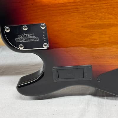 Ernie Ball Music Man USA Sterling 5 HH 5-string Bass with Case 2014 - Vintage Sunburst image 14
