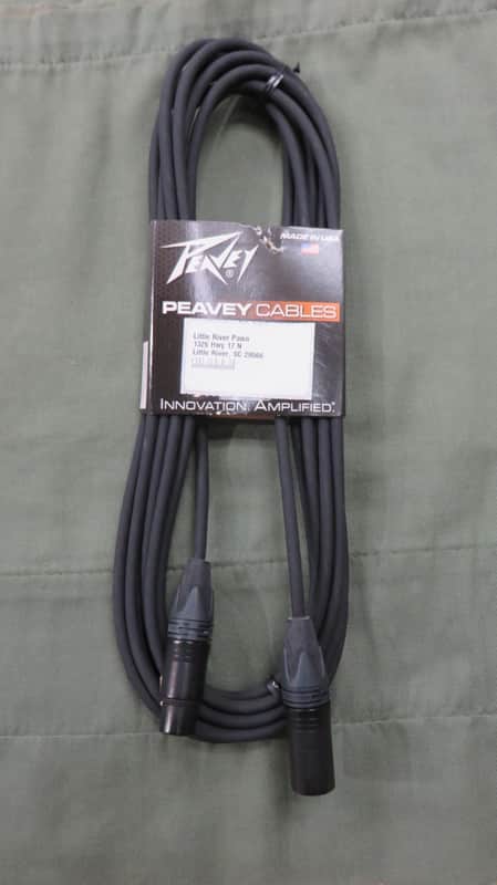 Peavey 00075090 20' Low Z XLR Cable image 1