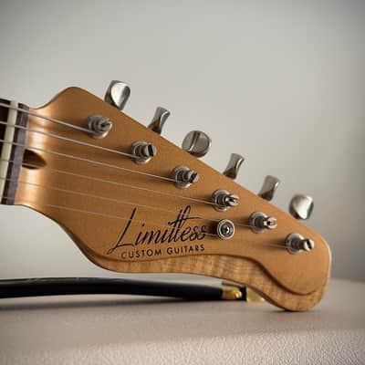 Limitless Sonora Gold "VOS" - Roasted Pine Body! Häussel Pu´s, Roasted Body&Neck, 10"-14" Radius uvm. ​ 2022 - Aged Gold image 19
