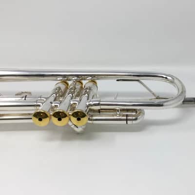 Jupiter Carnegie XL Series CTR-100 Trumpet Silver with Gold Trim image 3