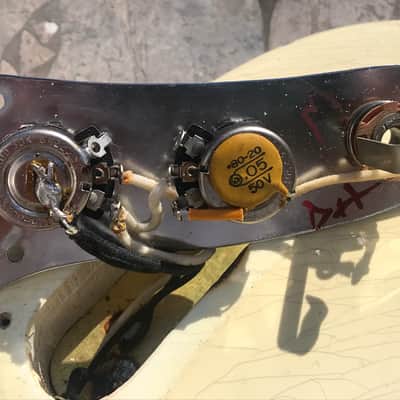 1964 Fender Musicmaster Olympic White OHSC 24"scale image 16