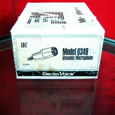 Vintage 1980's Electro-Voice 634B / 641 / 634BSR / 638 Omnidirectional Dynamic Microphone Hi Z w accessories HAM radio image 3