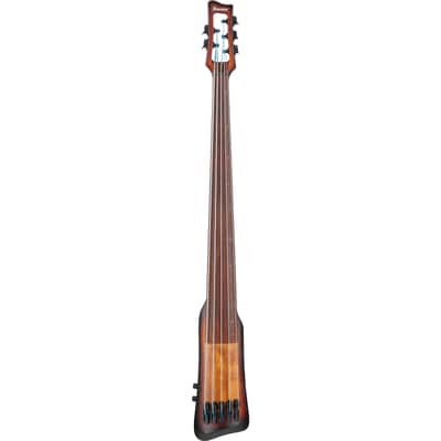 Ibanez Bass Workshop UB805-MOB Upswing Mahogany Oil Burst - Electric Contrabass image 3