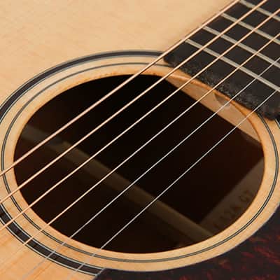 Parkwood GA28GT Grand Auditorium Cutaway Semi Acoustic Guitar - Natural image 2