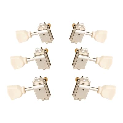 PRS Vintage Style Locking Tuning Machines (6) Nickel image 1