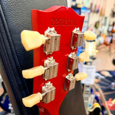 🍒2022🍒 Gibson SG Tribute~ Worn Satin Cherry USA + Deluxe Gig Bag~ Cherished! image 14