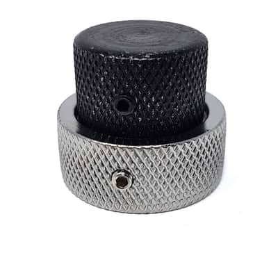 Brio Concentric Stacked Knobs for Jazz Bass Gold Nickel Black image 12