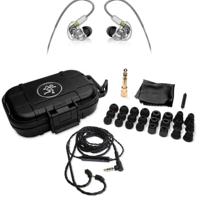 Mackie MP-360 Triple Balanced Armature Pro In-Ear Monitors+SE Electronics Mic image 6