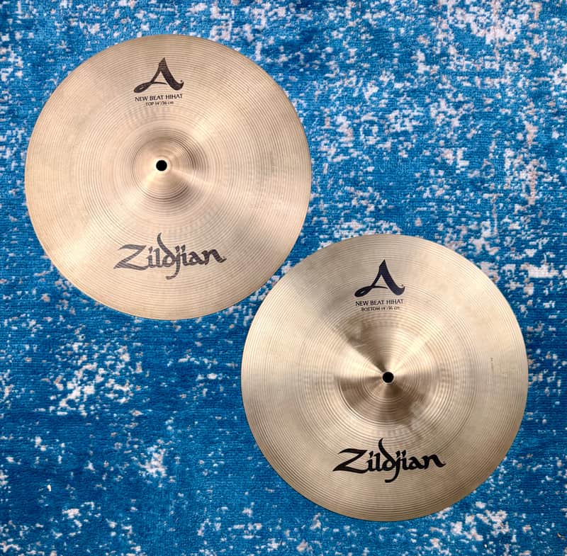 Don't pay £400+!! 14" Zildjian A NEW BEAT Hihats 935g 1405g image 1