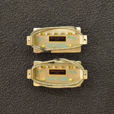 Pete A Flynn Pickups PAF Style Humbucker Pickup Set - Zebra image 2