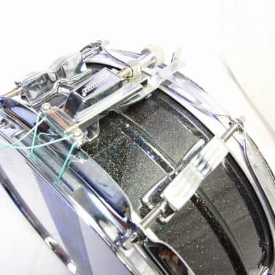 LUDWIG LM404 Acrolite 14x5 Black Galaxy Snare Drum (04/20) image 4