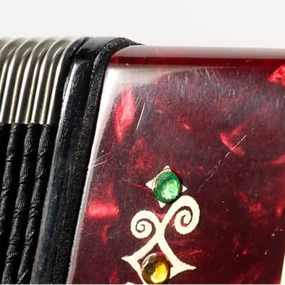 Sofiamari SM-3112 31 Button 12 Bass Accordion - G/C/F 2010s - Red Pearl image 6