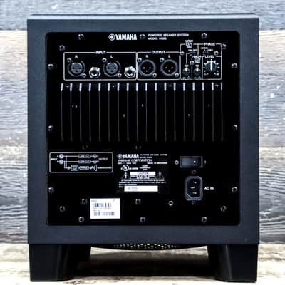 Yamaha HS8S Powered Subwoofer 150-Watt 8" Bass-Reflex Powered Studio Subwoofer image 4