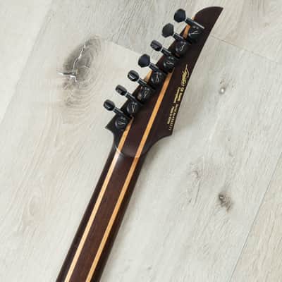 Legator X Series Ninja X7F Multi-Scale 7-String Guitar, Roasted Flame Maple Fretboard, Magma image 11
