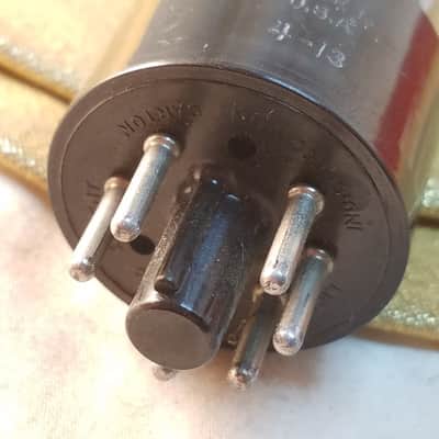 RCA 6V6GT tNOS AT1000 TESTED Vacuum Tube greyglass black plate Beam Power 6V6 1945-1958 image 8