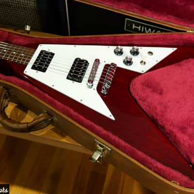 1999 Gibson Flying V '67 Reissue Vintage Cherry image 8