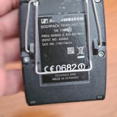 Sennheiser Sennheiser SK 100 G3 Bodypack Transmitter | 823–865 MHz | Professional Wireless image 10