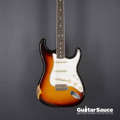Fender Custom Shop 1967 Stratocaster Relic Faded 3 Tone Sunburst 2019 Used (Cod.1521UG) image 1