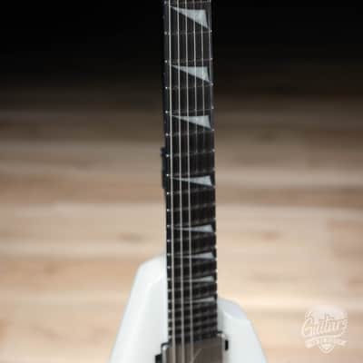 ESP LTD Arrow-1000 Fishman Fluence Floyd Rose Guitar – Pearl White image 4
