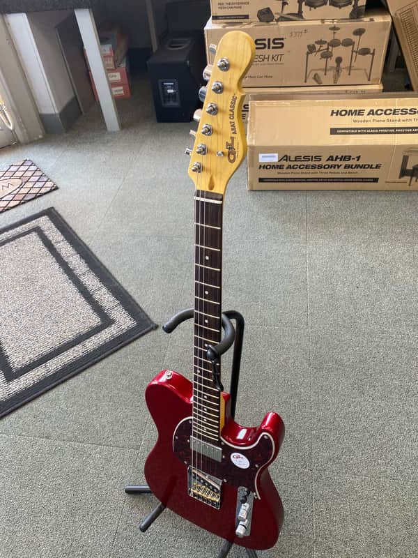 G&L Tribute Series ASAT Classic Bluesboy with Rosewood Fretboard 2010 - Present Candy Apple Red image 1