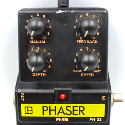 Pearl PH-03 Phaser Made in Japan Guitar Effect Pedal 031507 image 3
