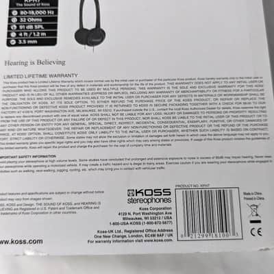 Brand New Koss KPH7 Lightweight On Ear Portable Headphones Adjustable Headband image 5