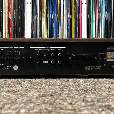 Vintage Sony ST-5055 FM Stereo/FM-AM Tuner Solid State Woodgrain 1970s TESTED ✅ image 13