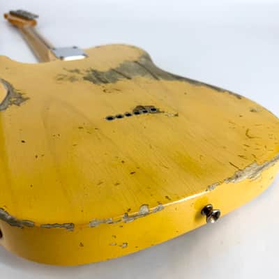 2019 Fender Custom Shop ’52 Heavy Relic Telecaster – Butterscotch Blonde image 18