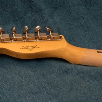 Custom Shop Fender 59 Telecaster, Custom Relic MN Wide-Fade Chocolate 3-Color, Sunburst 2022 - sunburst image 7