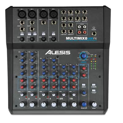 Alesis Multimix 8 Channel Mixer with Effects / USB Audio Interface image 1