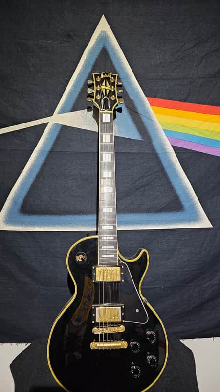 Burny RLC-60 Les Paul Custom 1983 Black, Japan, Fernandes image 1