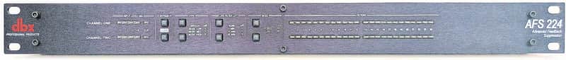 dbx AFS 224 Feedback Suppressor - Black image 1
