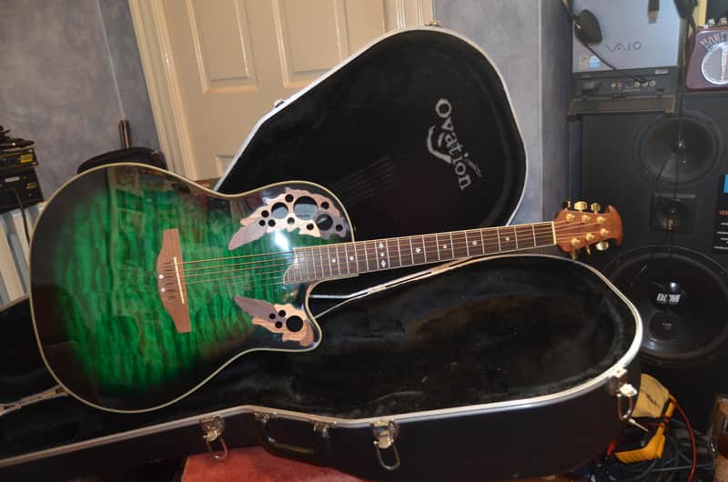 Ovation celebrity cs247 Green | Reverb Canada
