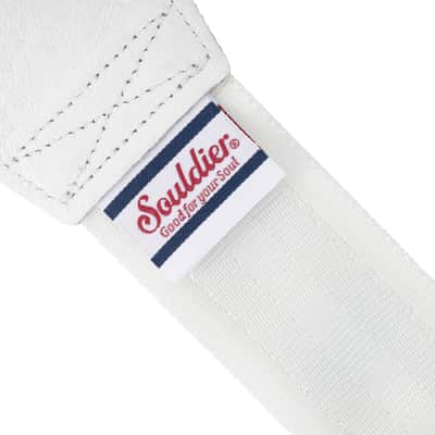 Souldier 2" Guitar Strap - "Medallion" Blue and White image 4