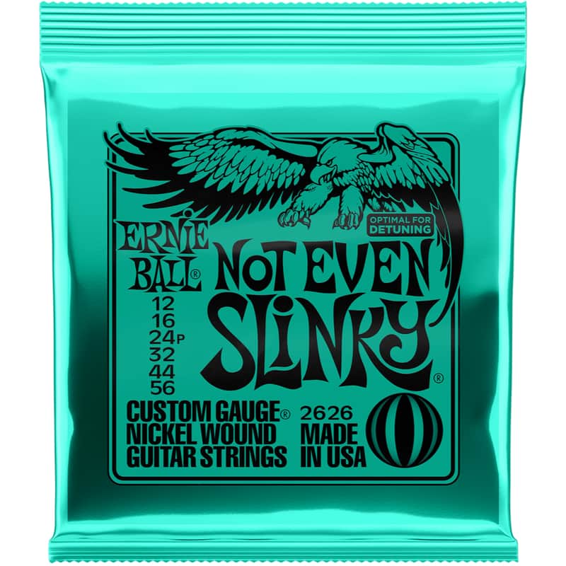 Ernie Ball Not Even Slinky Electric Guitar String Set 12-56 image 1