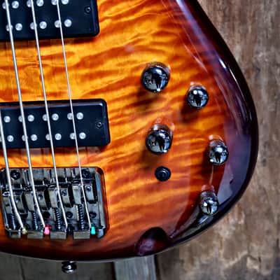 Ibanez SR400EQM-DEB Standard Soundgear Bass - Dragon Eye Burst image 4