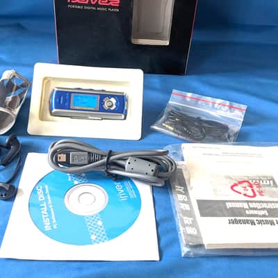 iRiver ifp-780 Digital mp3 Player rare blue color image 1