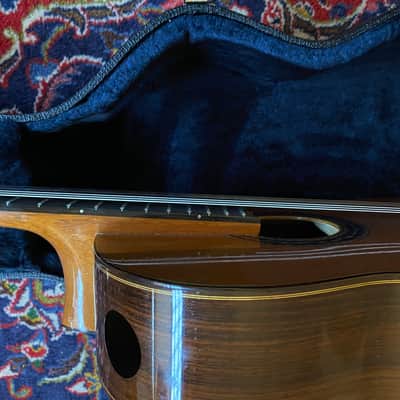 Glenn Canin Cedar/Indian Rosewood Doubletop Concert Classical Guitar  2019 - French Polish image 9
