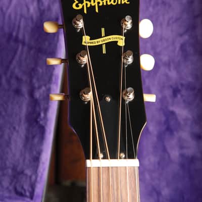 Epiphone 1942 Banner J-45 Reissue Vintage Sunburst Acoustic-Electric Guitar image 3
