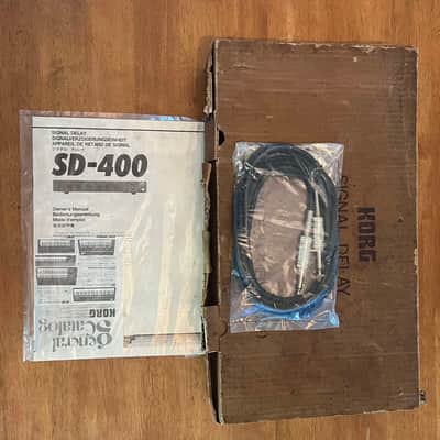 KORG SD-400 DELAY BBD  - 1978 MINT - Original Box and Manual image 7